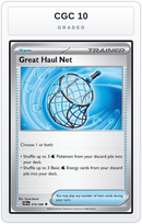 Graded - Great Haul Net — CGC 10 graded overlay