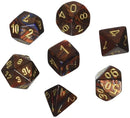 Chessex- 7pc Mini Polyhedral: Scarab