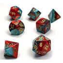 Chessex- 7pc Mini Polyhedral: Gemini