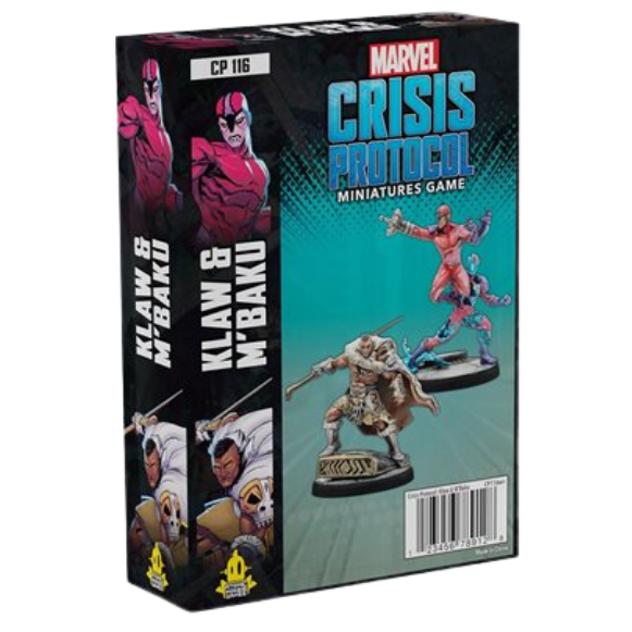 Marvel: Crisis Protocol: Klaw & M'baku - Character Pack