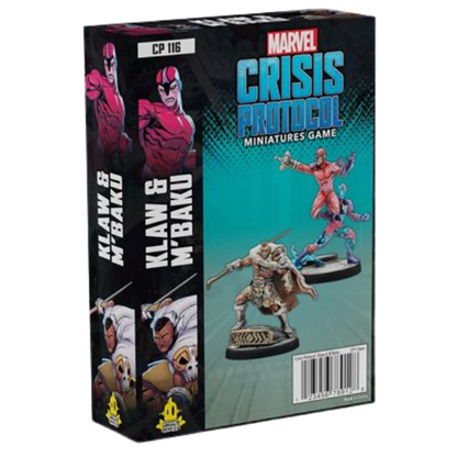 Marvel: Crisis Protocol: Klaw & M'baku - Character Pack