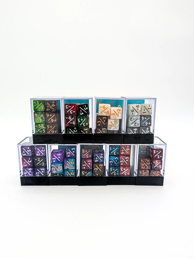 Counter Dice Split +/-
