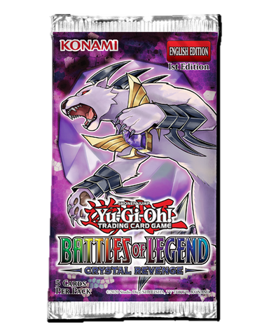Battles of Legend: Crystal Revenge - Booster Pack (1st Edition)
