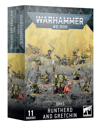 Orks: Runtherd and Gretchin