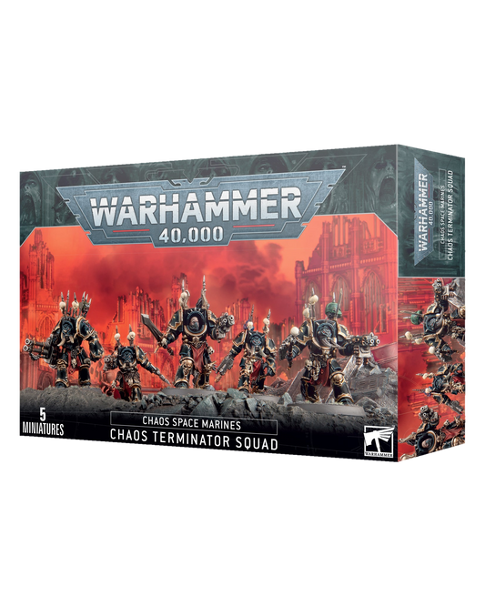 Chaos Space Marines: Chaos Terminator Squad