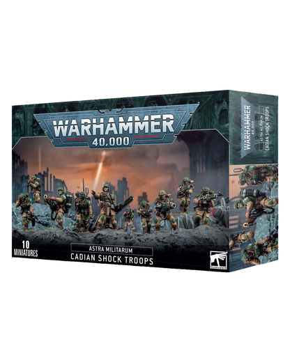 Astra Militarum - Cadian Shock Troops