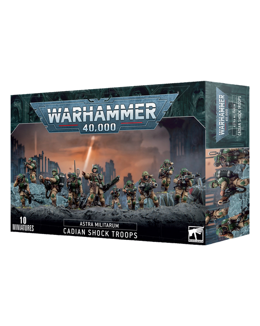 Astra Militarum - Cadian Shock Troops