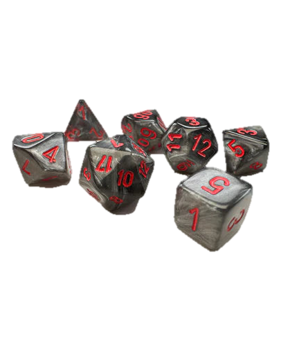 Chessex- 7pc Mini Polyhedral: Velvet