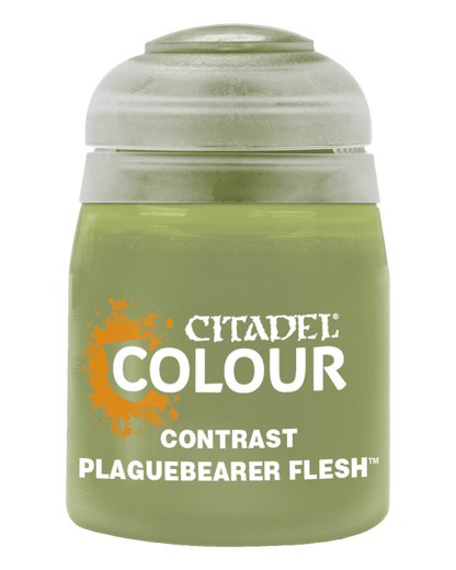 Warhammer Colour Contrast: Plaguebearer Flesh (18ml) 6pk
