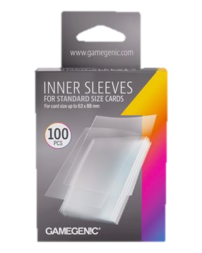 Sleeves: Gamegenic: Inner Sleeves (100) (ML) (Repackaging)