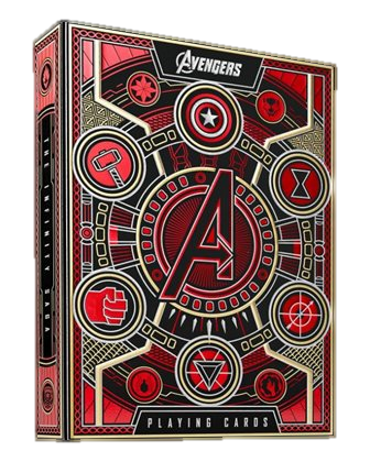 Theory 11 Playing Cards: Avengers Red Edition