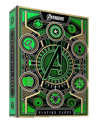 Theory 11 Playing Cards: Avengers Green Edition