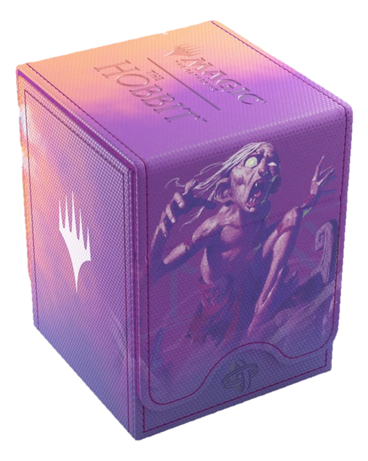Deck Box: Magic: The Gathering - The Hobbit: Squire XL (80 ct.)- Gollum, Riddle Master / The Lonely M