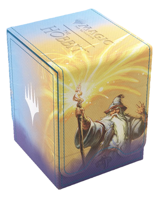 Deck Box: Magic: The Gathering - The Hobbit: Squire XL (80 ct.) - Gandalf, Goblin's Bane / The Lord of