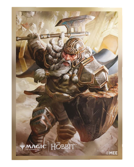 Sleeves: Magic: The Gathering - The Hobbit Premium Art Sleeves - Thorin, Mountain-king (ML)