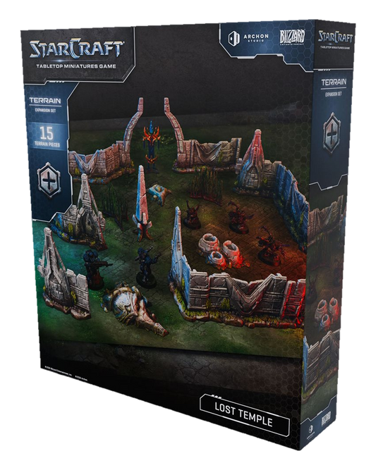 Starcraft: The Miniatures Game: Lost Temple - Terrain Expansion Set