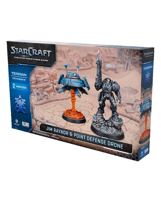 Starcraft: The Miniatures Game: Terran: Jim Raynor (Raynor's Raiders) Hero Expansion Set