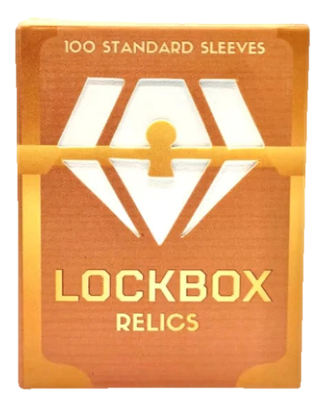 Lockbox Relics 100ct Standard Size Matte Sleeves (White)