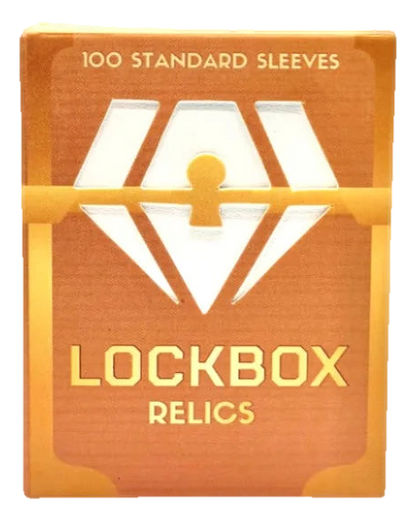 Lockbox Relics 100ct Standard Size Matte Sleeves (Pink)