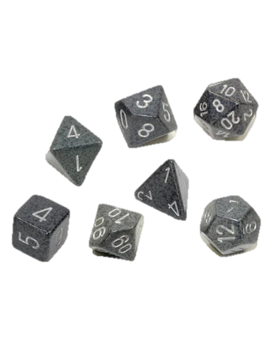 Chessex- 7pc Polyhedral: Speckled / Hi-Tech