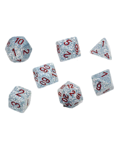 Chessex- 7pc Polyhedral: Speckled / Air