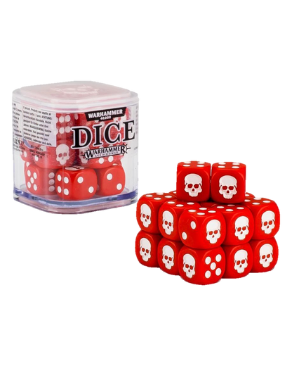 Warhammer 12mm Dice Cube / Red