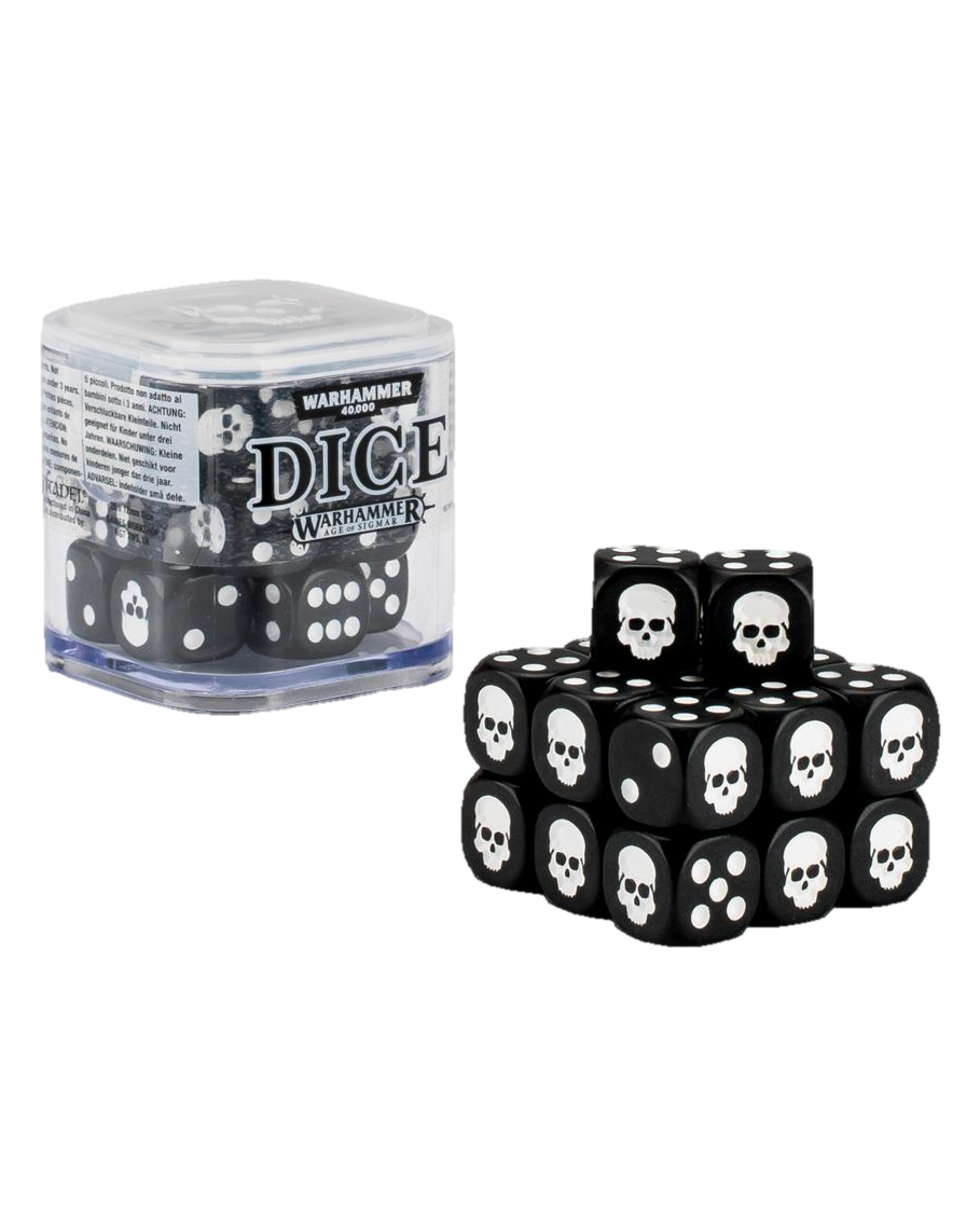 Warhammer 12mm Dice Cube / Black