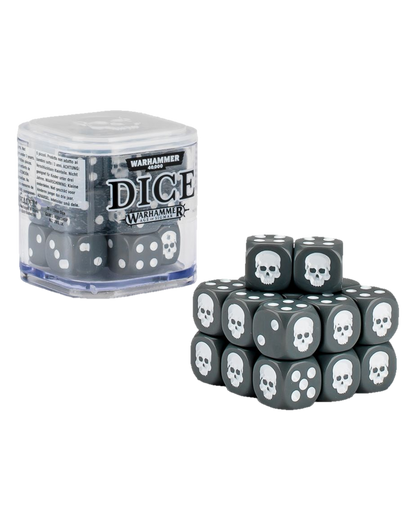 Warhammer 12mm Dice Cube / Grey
