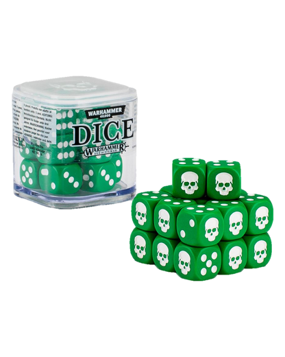 Warhammer 12mm Dice Cube / Green