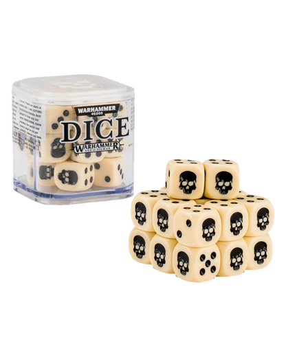 Warhammer 12mm Dice Cube / White