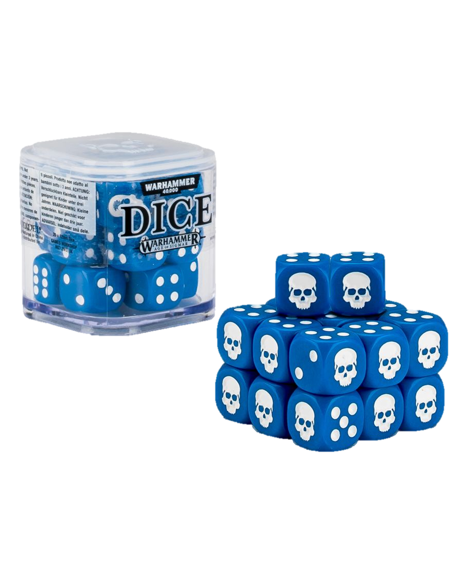Warhammer 12mm Dice Cube / Blue