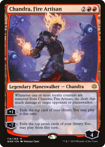 Chandra, Fire Artisan [War of the Spark]