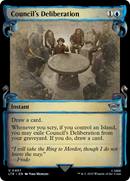 Council's Deliberation [The Lord of the Rings: Tales of Middle-Earth Showcase Scrolls]