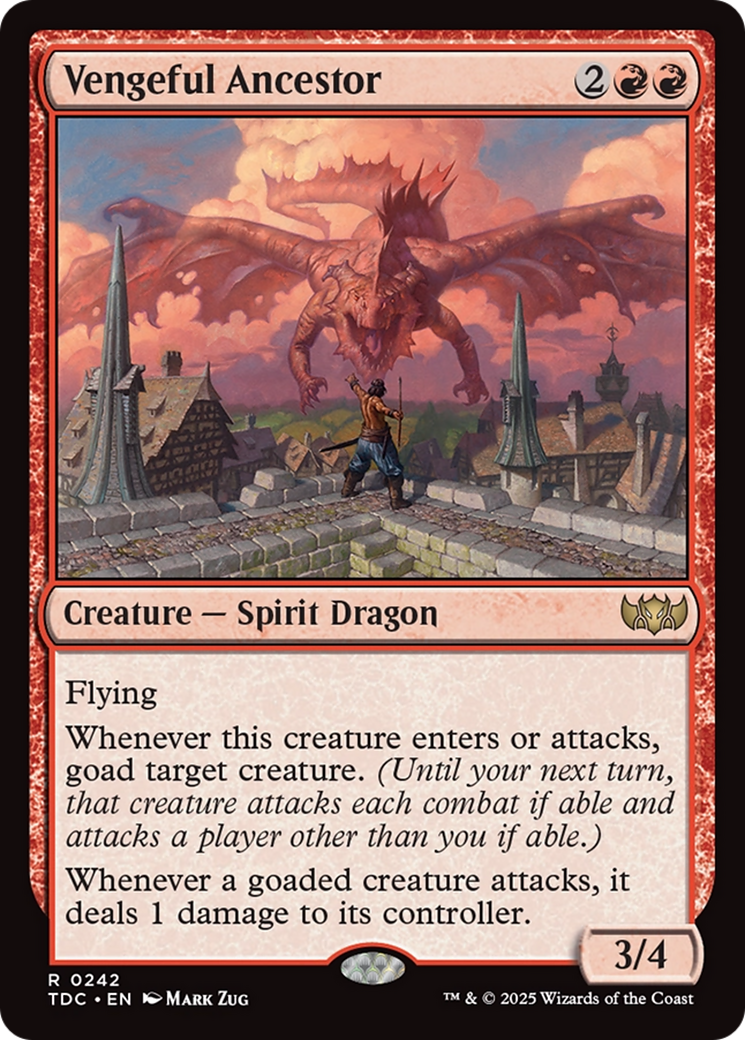 Vengeful Ancestor [Tarkir: Dragonstorm Commander]