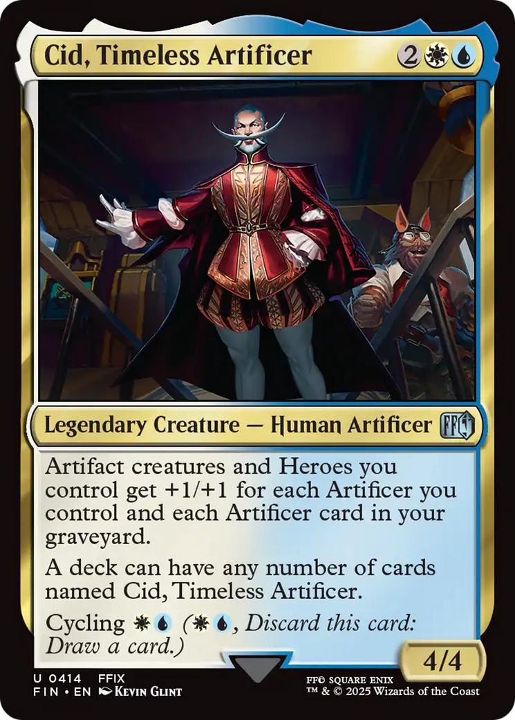 Cid, Timeless Artificer (0414) [FINAL FANTASY]