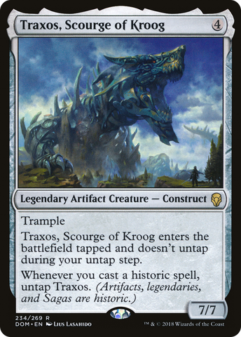Traxos, Scourge of Kroog [Dominaria]
