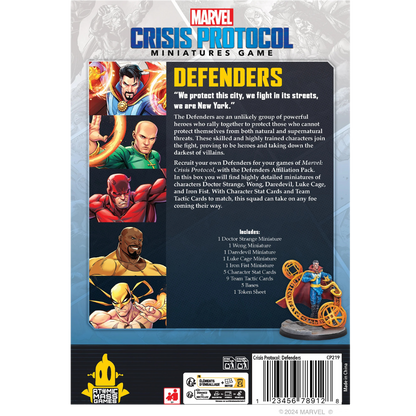 Marvel: Crisis Protocol: Defenders - Affiliation Pack
