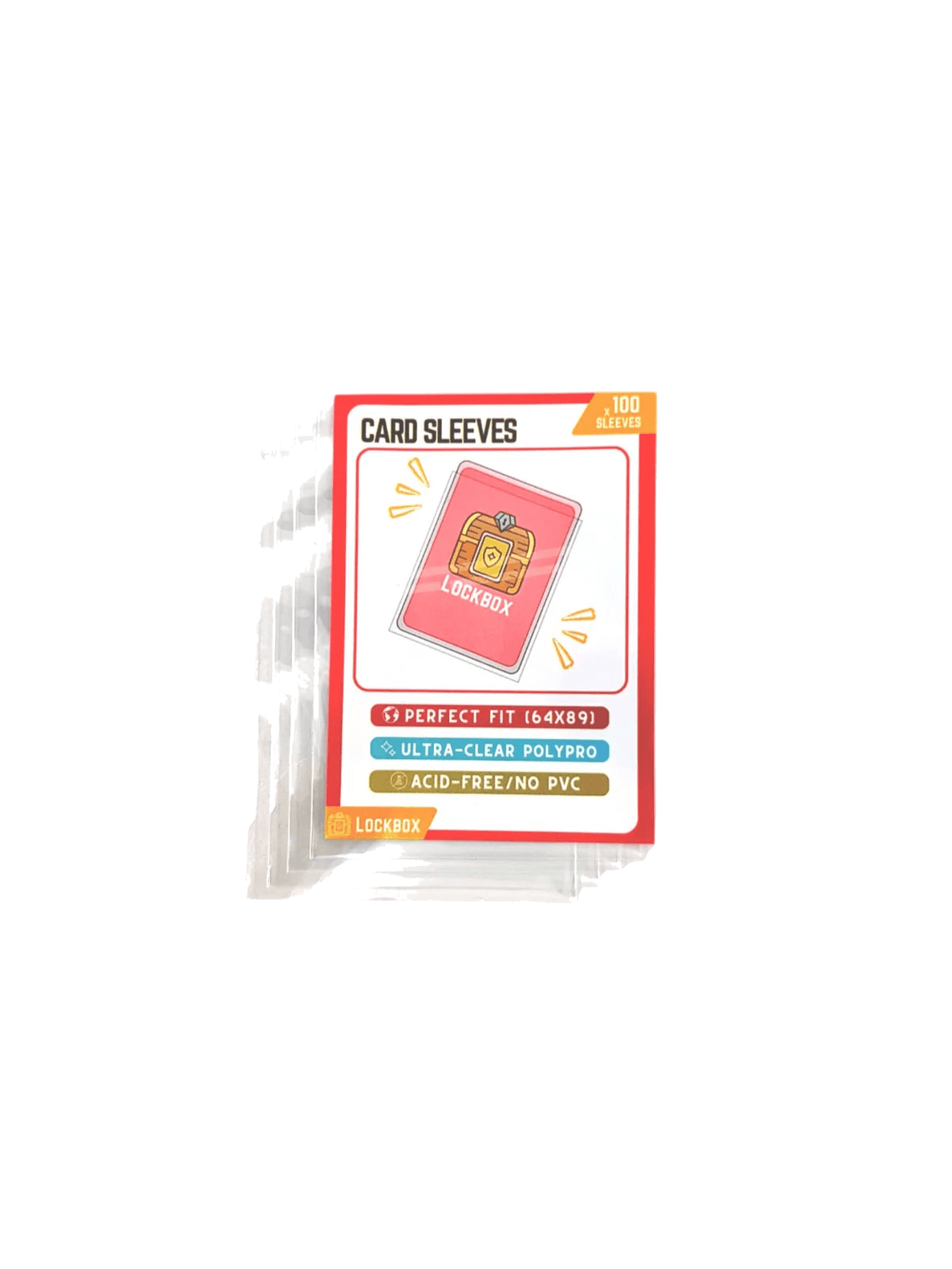 Lockbox 100ct Perfect Fit Card Sleeves