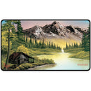 Ultra PRO: Black-Sitiched Playmat - Bob Ross (Mountain Retreat)