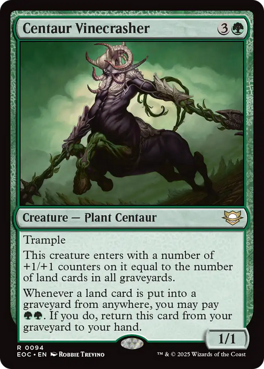 Centaur Vinecrasher [Edge of Eternities Commander]