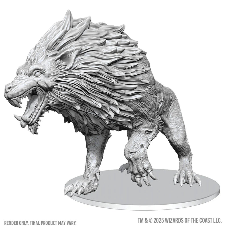 D&D Nolzur's Marvelous Minis - Dire Worg