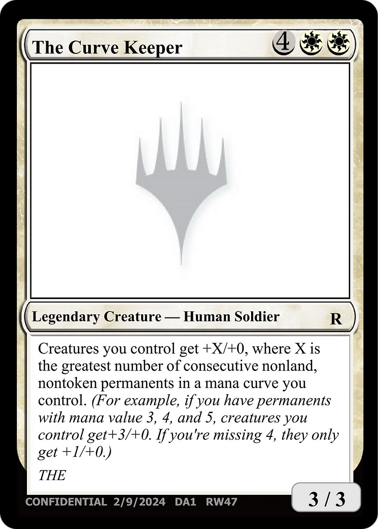 The Curve Keeper [Unknown Event]