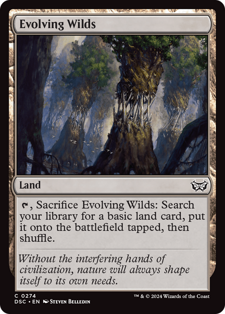 Evolving Wilds [Duskmourn: House of Horror Commander]
