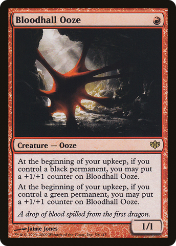 Bloodhall Ooze [Conflux]