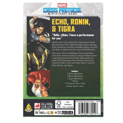 Marvel: Crisis Protocol: Echo, Ronin, & Tigra