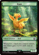 Hero (0008) // Bird (0017) Double-Sided Token [FINAL FANTASY Tokens]