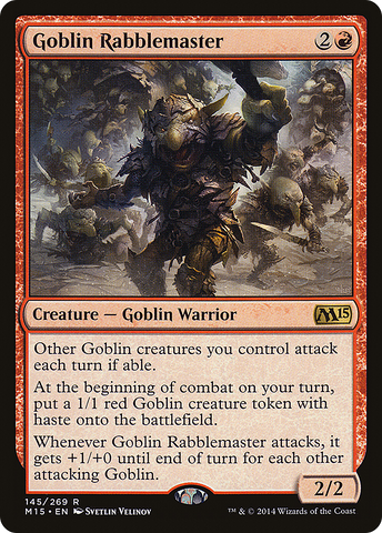 Goblin Rabblemaster [Magic 2015]