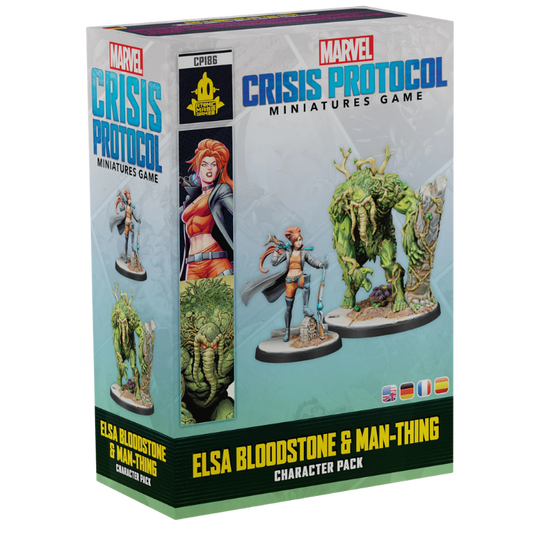 Marvel: Crisis Protocol: Elsa Bloodstone & Man-Thing - Character Pack