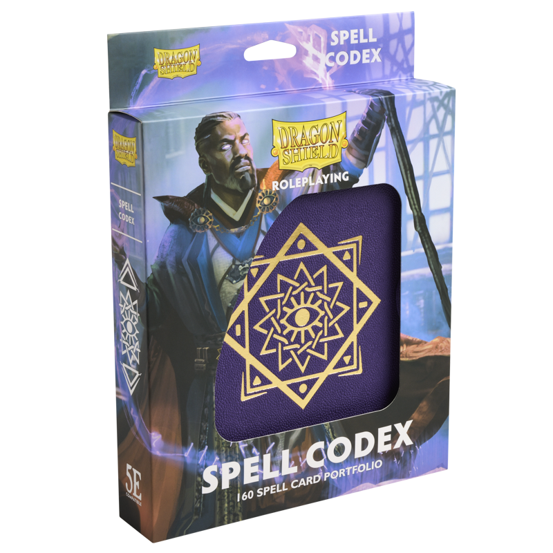 Dragon Shield: Spell Codex - Arcane Purple (160 Slots)