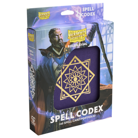 Dragon Shield: Spell Codex - Arcane Purple (160 Slots)